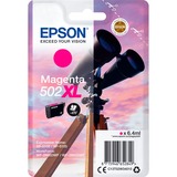 Epson Singlepack Magenta 502XL Ink, Tinta Alto rendimiento (XL), Tinta a base de pigmentos, 6,4 ml, 470 páginas, 1 pieza(s)