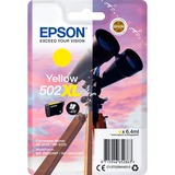 Epson Singlepack Yellow 502XL Ink, Tinta Alto rendimiento (XL), Tinta a base de pigmentos, 6,4 ml, 470 páginas, 1 pieza(s)