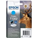 Epson Stag Cartucho T1302 cian, Tinta Alto rendimiento (XL), 10,1 ml, 765 páginas, 1 pieza(s)