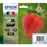 Epson Strawberry Multipack 4-colours 29XL Claria Home Ink, Tinta Alto rendimiento (XL), 11,3 ml, 6,4 ml, 470 páginas, 1 pieza(s), Multipack