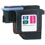 HP 11 cabeza de impresora Inyección de tinta, Cabezal de impresión HP Color Inkjet CP 1700, Business Inkjet 1000, 1100, 1200, Business Inkjet 2200, 2300, 2600, 2800,..., Inyección de tinta, Magenta, Magenta, C4812A, 110 mm, Minorista