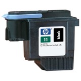 HP 11 cabeza de impresora, Cabezal de impresión HP Business Inkjet 1000, 1100, 1200, 2300, 2600, 2800 HP DesignJet 100plus, 110plus Printer , 111,..., Negro, C4810A, 110 mm, 25,9 mm, 148,1 mm, Minorista