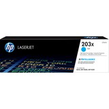 HP Cartucho de tóner Original LaserJet 203X cian de alta capacidad 2500 páginas, Cian, 1 pieza(s)