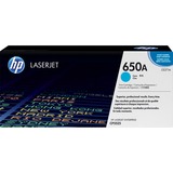 HP Cartucho de tóner original LaserJet 650A cian 15000 páginas, Cian, 1 pieza(s)