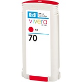 HP Cartucho de tinta DesignJet 70 rojo de 130 ml Tinta a base de pigmentos, 130 ml, 1 pieza(s)