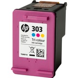 HP Cartucho de tinta Original 303 tricolor Rendimiento estándar, Tinta a base de colorante, 4 ml, 165 páginas, 1 pieza(s)