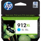 HP Cartucho de tinta Original 912XL cian de alta capacidad Alto rendimiento (XL), Tinta a base de pigmentos, 9,9 ml, 825 páginas, 825 páginas, 1 pieza(s)
