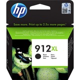 HP Cartucho de tinta Original 912XL negro de alta capacidad Alto rendimiento (XL), Tinta a base de pigmentos, 21,7 ml, 825 páginas, 1 pieza(s)