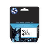 HP Cartucho de tinta Original 953 negro Rendimiento estándar, Tinta a base de pigmentos, 20 ml, 900 páginas, 1 pieza(s), Pack individual