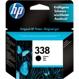 HP Cartucho de tinta original 338 negro Rendimiento estándar, Tinta a base de colorante, Tinta a base de pigmentos, 480 páginas, 1 pieza(s), Minorista