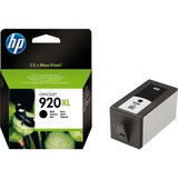 HP Cartucho de tinta original 920XL de alta capacidad negro Extra (Súper) alto rendimiento, Tinta a base de pigmentos, 1200 páginas, 1 pieza(s), Minorista