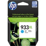 HP Cartucho de tinta original 933XL de alta capacidad cian Alto rendimiento (XL), Tinta a base de pigmentos, 8,5 ml, 825 páginas, 1 pieza(s), Minorista