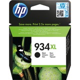 HP Cartucho de tinta original 934XL de alta capacidad negro Alto rendimiento (XL), Tinta a base de pigmentos, 25,5 ml, 1000 páginas, 1 pieza(s)