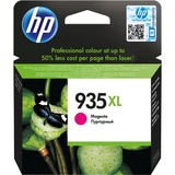 HP Cartucho de tinta original 935XL de alta capacidad magenta Alto rendimiento (XL), Tinta a base de pigmentos, 825 páginas, 1 pieza(s)