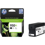 HP Cartucho de tinta original 950XL de alta capacidad negro Alto rendimiento (XL), Tinta a base de pigmentos, 53 ml, 2300 páginas, 1 pieza(s), Minorista