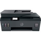 HP Smart Tank Plus Impresora multifunción inalámbrica 570, Impresión, escaneado, copia, AAD, Wi-Fi, Escanear a PDF, Impresora multifuncional antracita, Impresión, escaneado, copia, AAD, Wi-Fi, Escanear a PDF, Inyección de tinta térmica, Impresión a color, 4800 x 1200 DPI, A4, Impresión directa, Negro, Gris