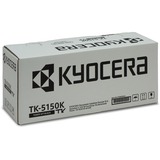 Kyocera TK-5150K cartucho de tóner 1 pieza(s) Original Negro 12000 páginas, Negro, 1 pieza(s)