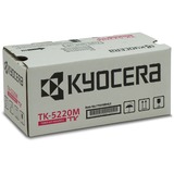 Kyocera TK-5220M cartucho de tóner 1 pieza(s) Original Magenta 1200 páginas, Magenta, 1 pieza(s)