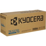 Kyocera TK-5270C cartucho de tóner 1 pieza(s) Original Cian 6000 páginas, Cian, 1 pieza(s)