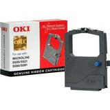 OKI 01126301 cinta para impresora Negro, Cinta de colores Microline 5520/5521/5590/5591, Negro, Matriz de punto, 4000000 caracteres, Negro, OKI
