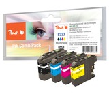 Peach 319370 cartucho de tinta 4 pieza(s) Compatible Negro, Cian, Magenta, Amarillo 15 ml, 7,6 ml, 725 páginas, 4 pieza(s), Multipack