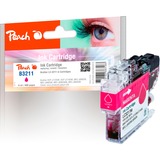 Peach 320476 cartucho de tinta 1 pieza(s) Compatible Magenta Tinta a base de pigmentos, 6 ml, 400 páginas, 1 pieza(s), Pack individual