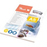 Peach 510439 plastificador 25 pieza(s), Películas Transparente, A5, 25 pieza(s)