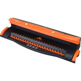 Peach PB200-09 máquina de encuadernación 50 hojas, Encuadernadora negro/Naranja, 50 hojas