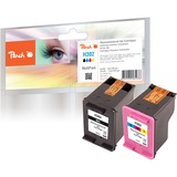 Peach PI300-657 PagePack Negro, Cian, Magenta, Amarillo, Tinta Tinta a base de pigmentos, Tinta a base de colorante, 6 ml, 7,5 ml, 215 páginas, Multipack