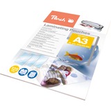 Peach PPR525-01 plastificador 25 pieza(s), Películas Brillante, A3, 25 pieza(s)