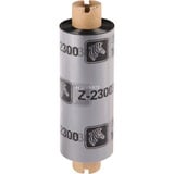 Zebra 2300 Performance Wax cinta térmica 74 m Negro, Cinta de escritura 74 m, 6,4 cm, Negro, Cera, 1,2 cm