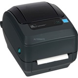 Zebra GX430t impresora de etiquetas Transferencia térmica 300 x 300 DPI Alámbrico, Rotulador antracita/Negro, Transferencia térmica, 300 x 300 DPI, 102 mm/s, Alámbrico, Gris