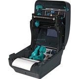 Zebra GX430t impresora de etiquetas Transferencia térmica 300 x 300 DPI Alámbrico, Rotulador antracita/Negro, Transferencia térmica, 300 x 300 DPI, 102 mm/s, Alámbrico, Gris