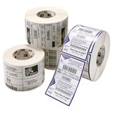 Zebra Z-Ultimate 3000T Blanco Etiqueta para impresora autoadhesiva blanco, Blanco, Etiqueta para impresora autoadhesiva, Etiqueta troquelada, Rodillo, Poliéster, Transferencia térmica