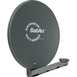 Kathrein CAS 80gr antena de satélite Grafito, Antena parabólica grafito, 10,70 - 12,75 GHz, Grafito, 75 cm, 750 mm, 88,4 cm, 6,7 kg