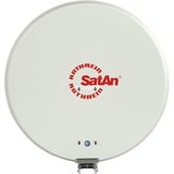 Kathrein CAS 80ws Blanco antena de satélite, Antena parabólica blanco, 10,70 - 12,75 GHz, 75 cm, 750 mm, 88,4 cm, 6,7 kg, Blanco