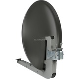 Kathrein CAS 90gr antena de satélite Grafito, Antena parabólica grafito, 10,70 - 12,75 GHz, 39,6 dBi, Grafito, Aluminio, 90 cm, 967 mm