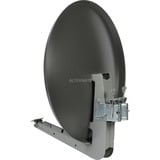 Kathrein CAS 90gr antena de satélite Grafito, Antena parabólica grafito, 10,70 - 12,75 GHz, 39,6 dBi, Grafito, Aluminio, 90 cm, 967 mm