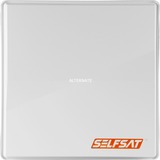 SelfSat H50M, Antena parabólica blanco