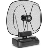 TechniSat DigiTenne TT2 antena de televisión Interior 5 dB negro, Interior, Negro, 5 dB, DVB-T,DVB-T2, IEC, 75 Ω