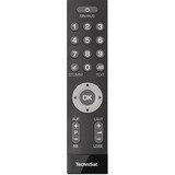 TechniSat IsiZapper Universal mando a distancia TV Botones negro, TV, Botones, Negro