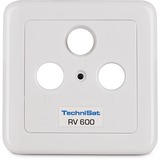 TechniSat TechniPro RV 600-13 caja de tomacorriente Blanco, Caja de conexiones blanco