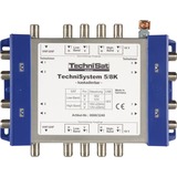TechniSat TechniSystem 5/8 K Gris, Amarillo, Interruptor múltiple Gris, Amarillo, 171 mm, 33 mm, 101,3 mm, 400 g, 176 mm