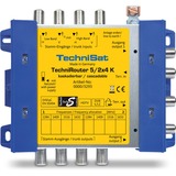 TechniSat Zubehör DVD-Player/Decoder/Receiver tV set-top boxes, Interruptor múltiple amarillo/Azul