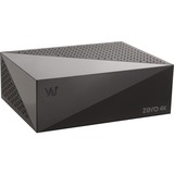 VU+ Zero 4K tV set-top boxes Satélite Alta Definición Total Negro, Receptor de satélite negro, Satélite, DVB-S2, 2048 MB, 4000 MB, DDR4, Negro