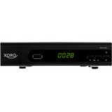 Xoro HRS 8660 Negro, Receptor de satélite negro, 75 Ω, Alámbrico, MP3, AVC,AVI,MKV,MP4,MPG,TS, BMP,JPG, DVB-S2