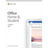 Microsoft Office Home and Student 2019 1 licencia(s) Inglés, Software 1 licencia(s), Inglés, 4000 MB, 4096 MB, 1600 MHz, 1280 x 768 Pixeles