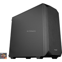 ALTERNATE AGP-SILENT-AMD-003, Gaming-PC negro
