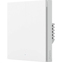 Aqara Interruptor de pared inteligente H1 - un interruptor basculante sin conductor neutro, Botón blanco