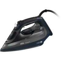 Braun TexStyle 9 SI 9682 DB, Plancha a vapor azul oscuro/Gris oscuro